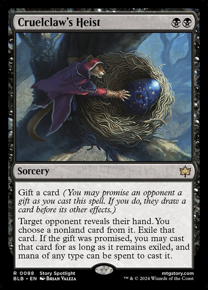 Magic the Gathering Card - Cruelclaw's Heist - MTG Circle