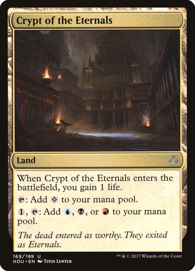 Magic the Gathering Card - Crypt of the Eternals - MTG Circle