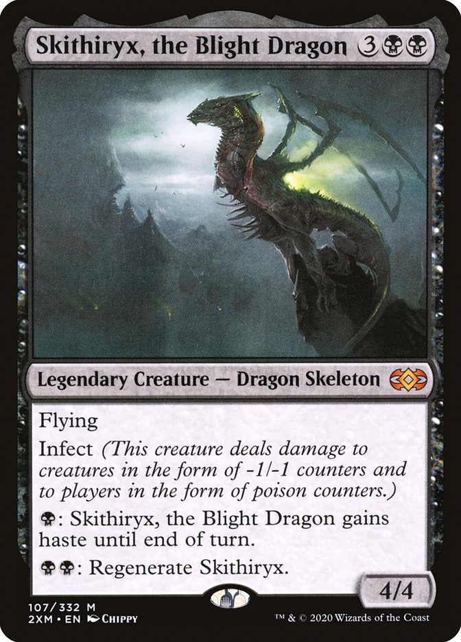 Magic the Gathering Card - Skithiryx, the Blight Dragon - MTG Circle