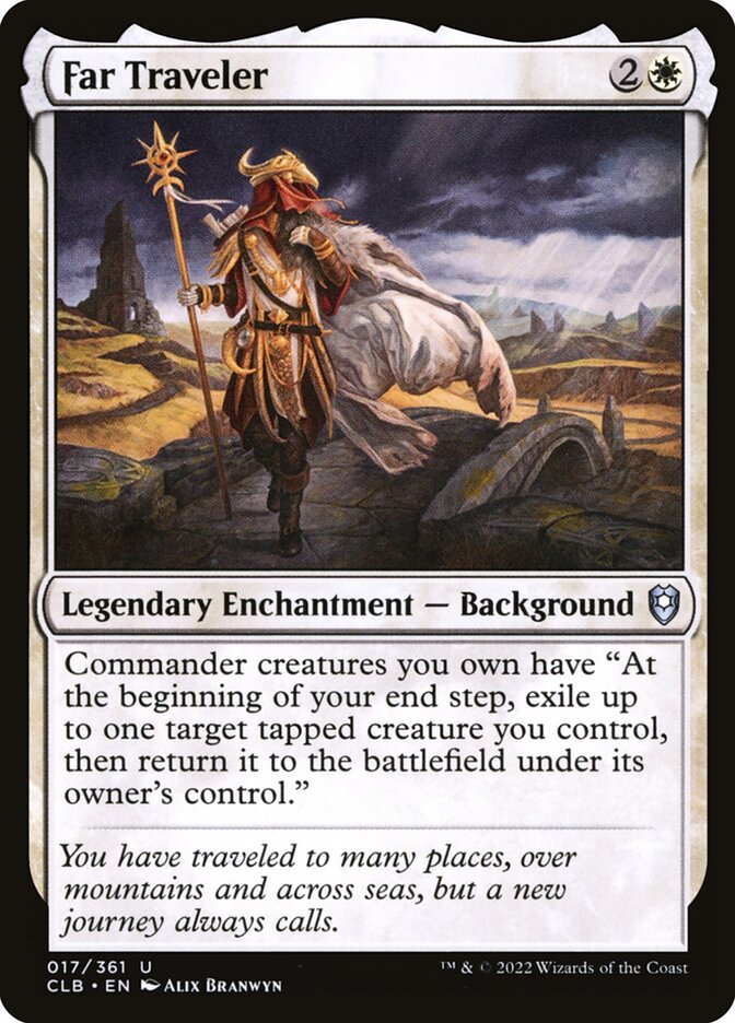 Magic the Gathering Card - Far Traveler - MTG Circle