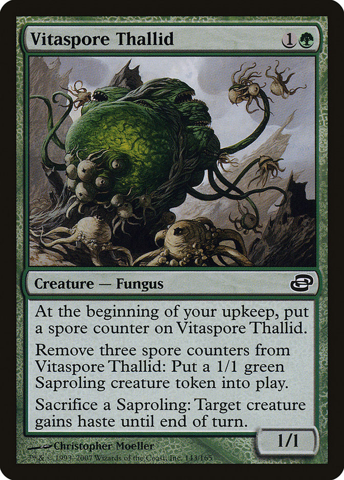 Magic the Gathering Card - Vitaspore Thallid - MTG Circle