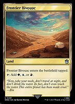 Magic the Gathering Card - Frontier Bivouac - MTG Circle