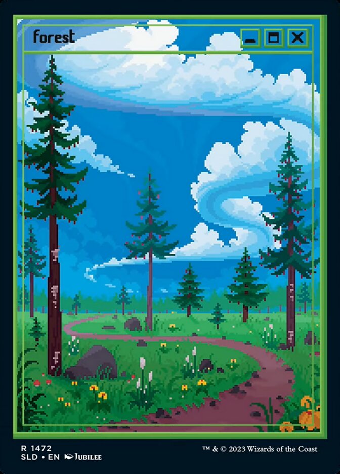 Magic the Gathering Card - Forest - MTG Circle