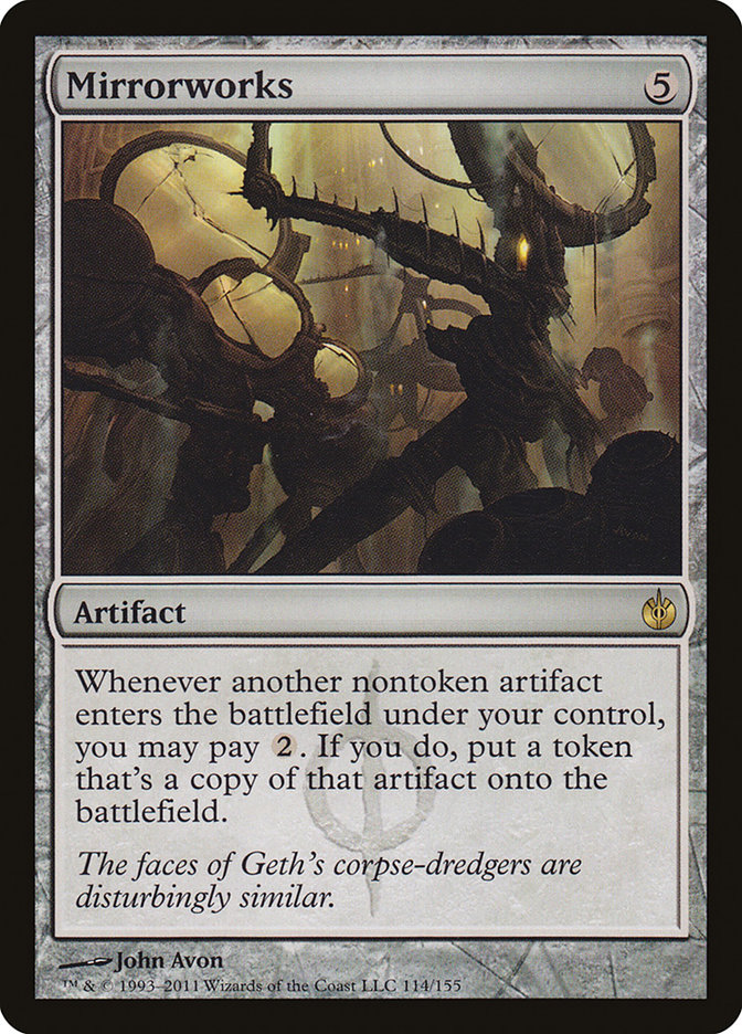 Magic the Gathering Card - Mirrorworks - MTG Circle