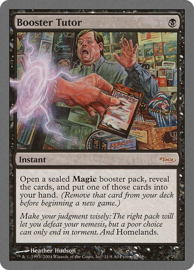 Magic the Gathering Card - Booster Tutor - MTG Circle