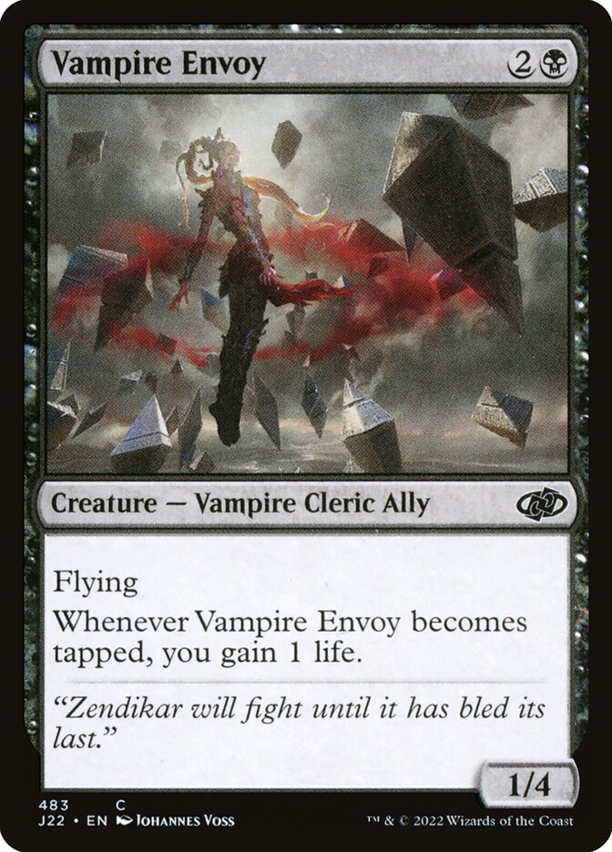 Magic the Gathering Card - Vampire Envoy - MTG Circle