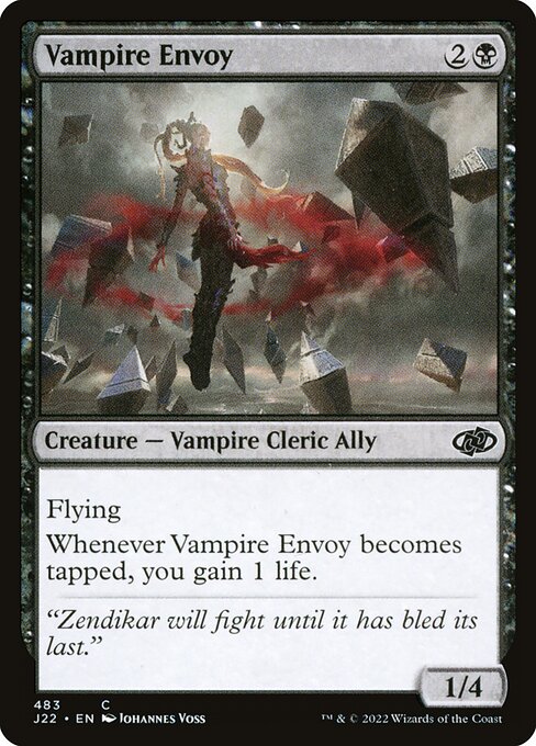 Magic the Gathering Card - Vampire Envoy - MTG Circle