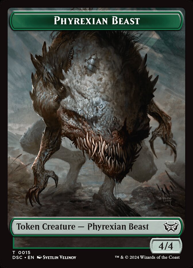 Magic the Gathering Card - Phyrexian Beast - MTG Circle