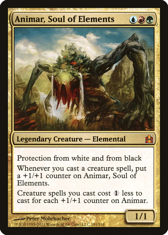 Magic the Gathering Card - Animar, Soul of Elements - MTG Circle