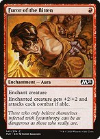 Magic the Gathering Card - Furor of the Bitten - MTG Circle