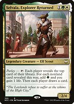 Magic the Gathering Card - Selvala, Explorer Returned - MTG Circle