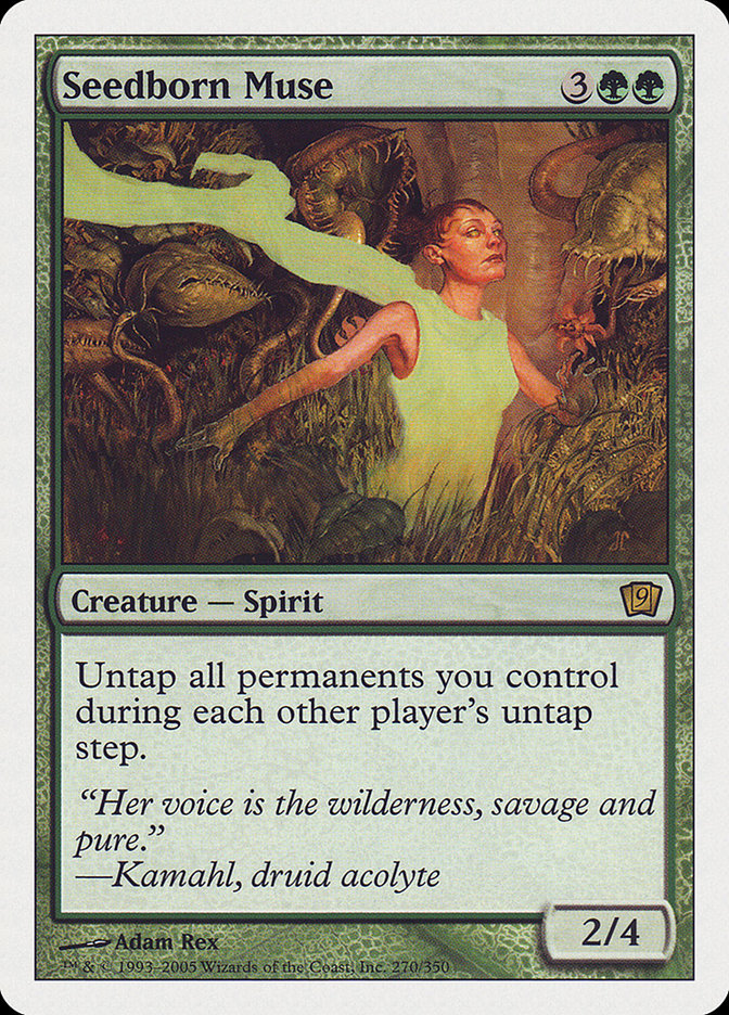 Magic the Gathering Card - Seedborn Muse - MTG Circle
