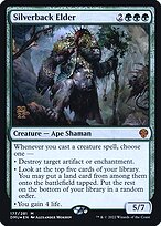 Magic the Gathering Card - Silverback Elder - MTG Circle