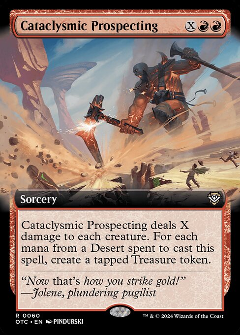 Magic the Gathering Card - Cataclysmic Prospecting - MTG Circle