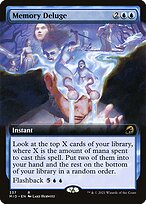 Magic the Gathering Card - Memory Deluge - MTG Circle