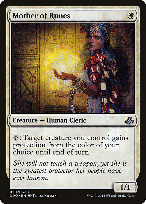 Magic the Gathering Card - Mother of Runes - MTG Circle