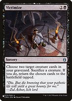 Magic the Gathering Card - Victimize - MTG Circle