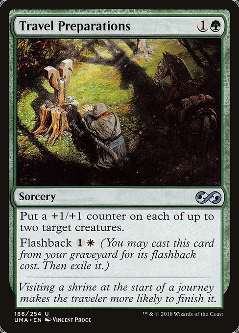 Magic the Gathering Card - Travel Preparations - MTG Circle