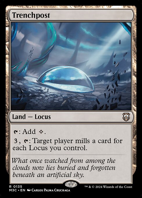 Magic the Gathering Card - Trenchpost - MTG Circle