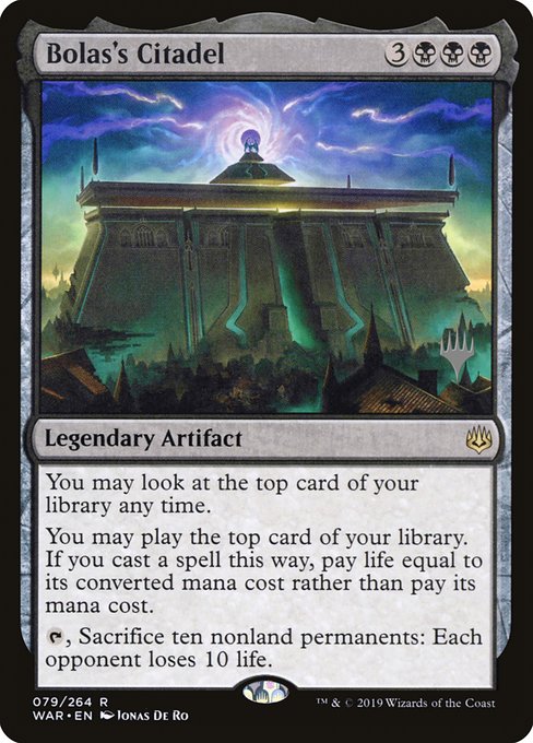 Magic the Gathering Card - Bolas's Citadel - MTG Circle