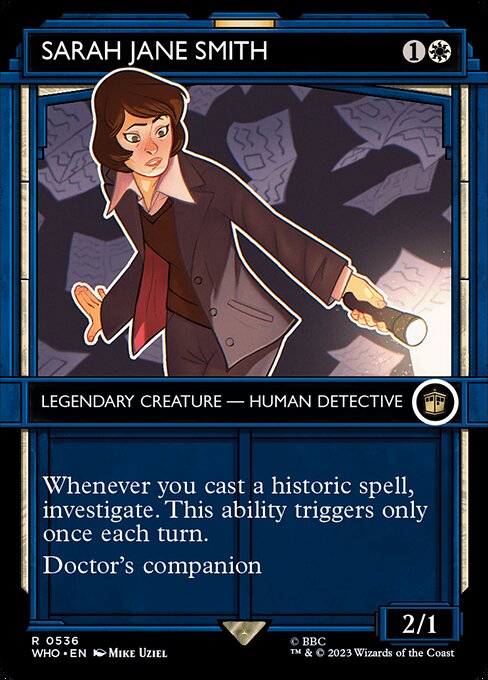 Magic the Gathering Card - Sarah Jane Smith - MTG Circle