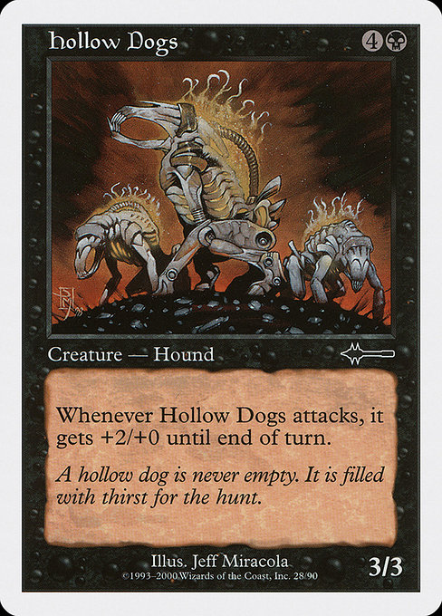 Magic the Gathering Card - Hollow Dogs - MTG Circle