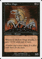 Magic the Gathering Card - Hollow Dogs - MTG Circle