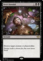 Magic the Gathering Card - Hero's Downfall - MTG Circle