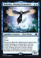 Magic the Gathering Card - Malcolm, Alluring Scoundrel - MTG Circle