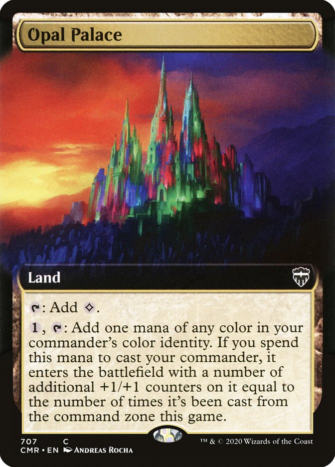 Magic the Gathering Card - Opal Palace - MTG Circle