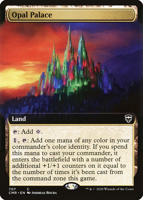 Magic the Gathering Card - Opal Palace - MTG Circle