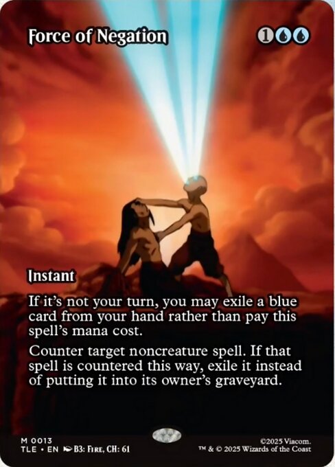 Magic the Gathering Card - Force of Negation - MTG Circle