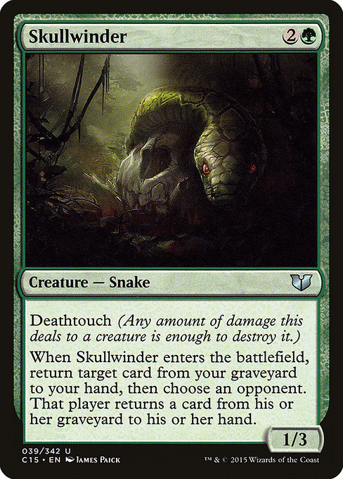 Magic the Gathering Card - Skullwinder - MTG Circle