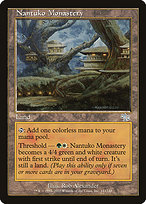Magic the Gathering Card - Nantuko Monastery - MTG Circle
