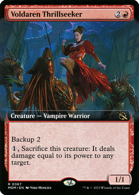Magic the Gathering Card - Voldaren Thrillseeker - MTG Circle