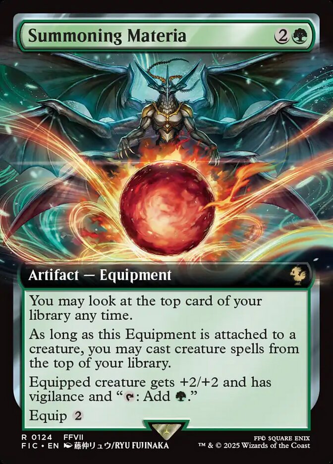 Magic the Gathering Card - Summoning Materia - MTG Circle