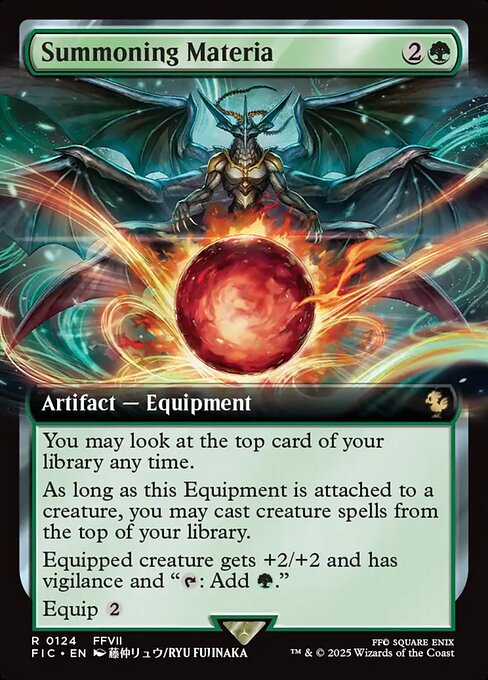 Magic the Gathering Card - Summoning Materia - MTG Circle