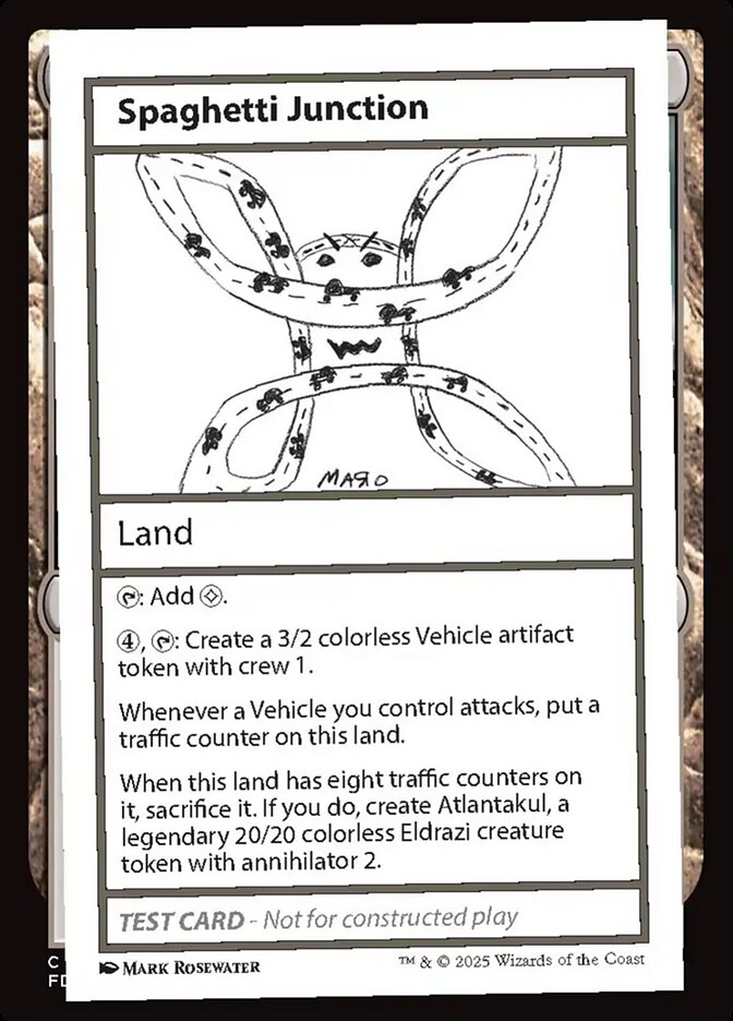 Magic the Gathering Card - Spaghetti Junction - MTG Circle