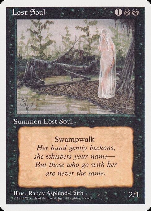 Magic the Gathering Card - Lost Soul - MTG Circle