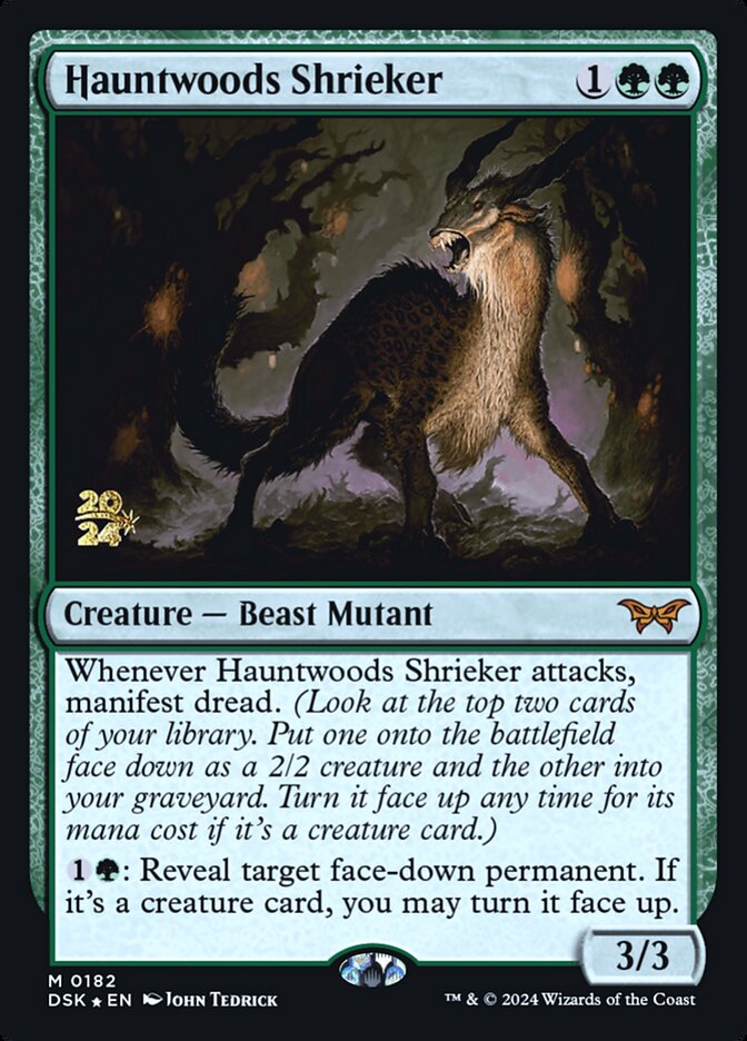Magic the Gathering Card - Hauntwoods Shrieker - MTG Circle