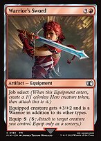 Magic the Gathering Card - Warrior's Sword - MTG Circle