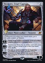 Magic the Gathering Card - Tezzeret, Cruel Captain - MTG Circle
