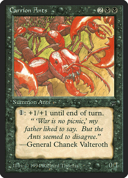 Magic the Gathering Card - Carrion Ants - MTG Circle
