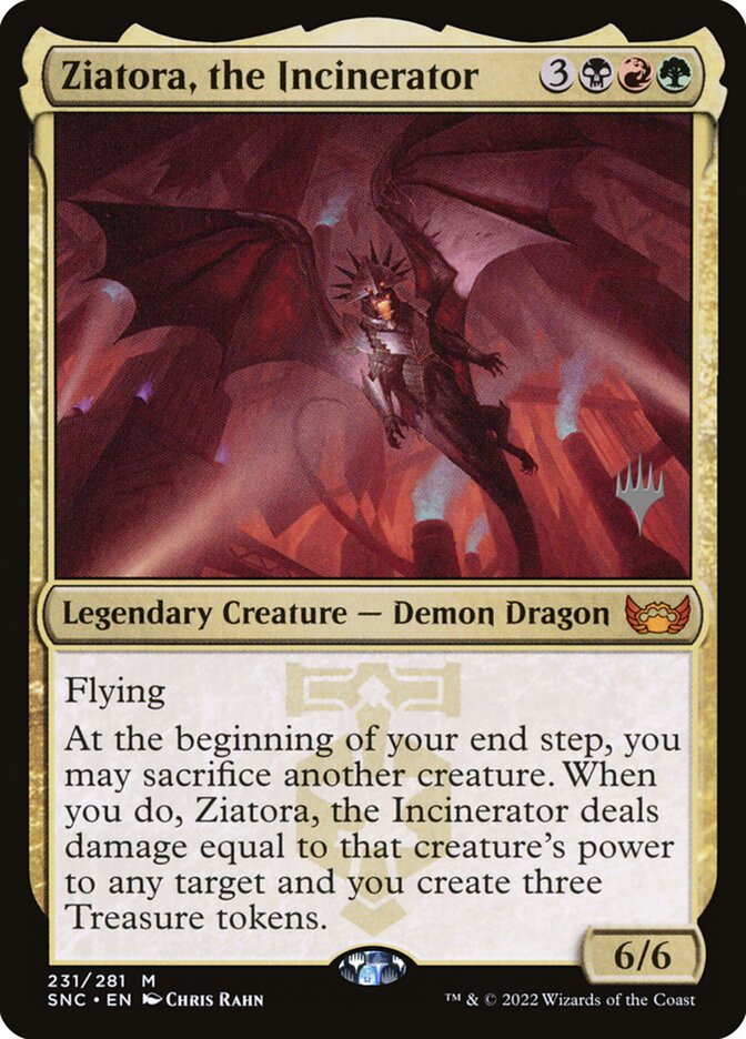 Magic the Gathering Card - Ziatora, the Incinerator - MTG Circle