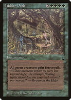 Magic the Gathering Card - Hidden Path - MTG Circle