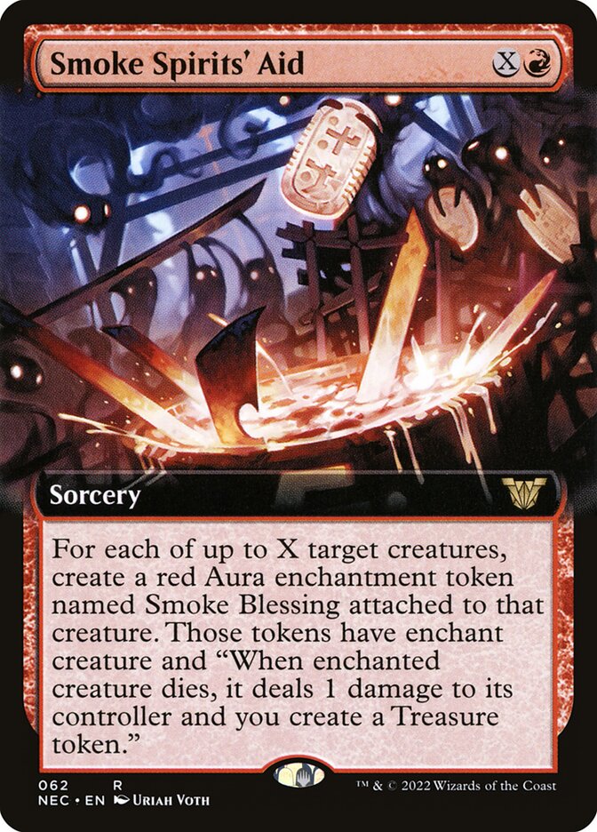 Magic the Gathering Card - Smoke Spirits' Aid - MTG Circle