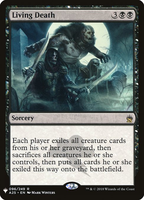 Magic the Gathering Card - Living Death - MTG Circle