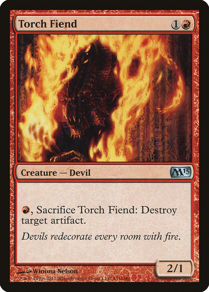 Magic the Gathering Card - Torch Fiend - MTG Circle