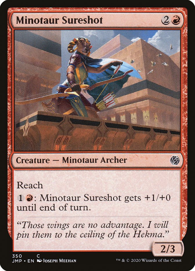 Magic the Gathering Card - Minotaur Sureshot - MTG Circle