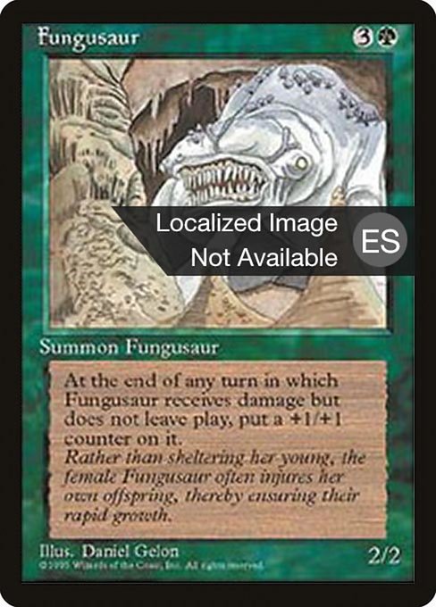 Magic the Gathering Card - Fungusaur - MTG Circle